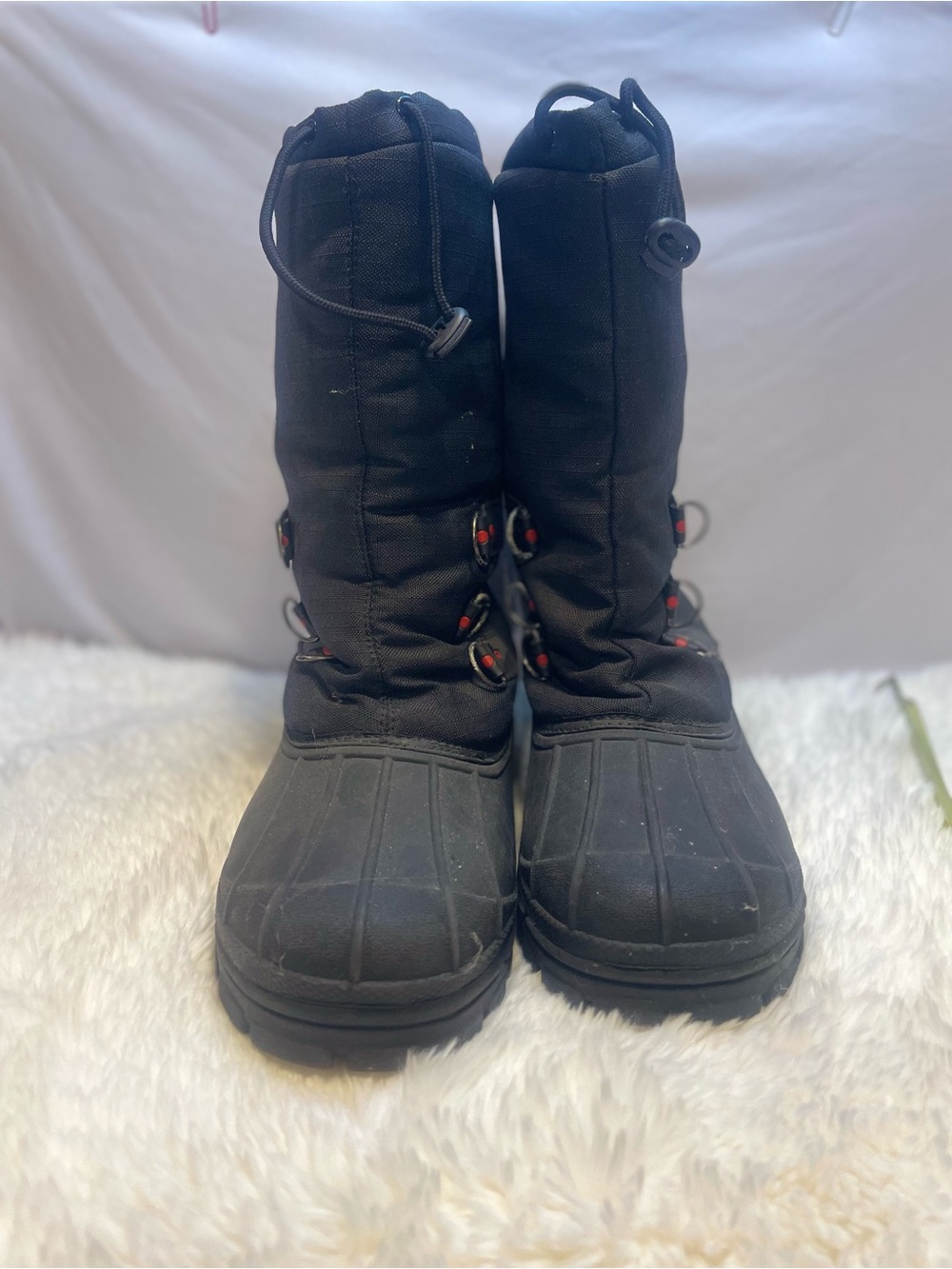 3M Thinsulate Black Winter Snow Boots